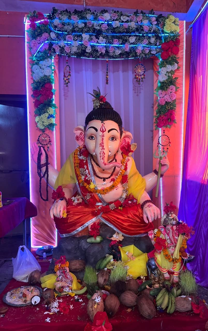 गणेश समिति कविआसना का राजा